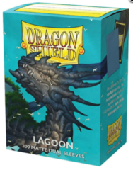 Dragon Shield Box of 100 in Dual Matte Lagoon